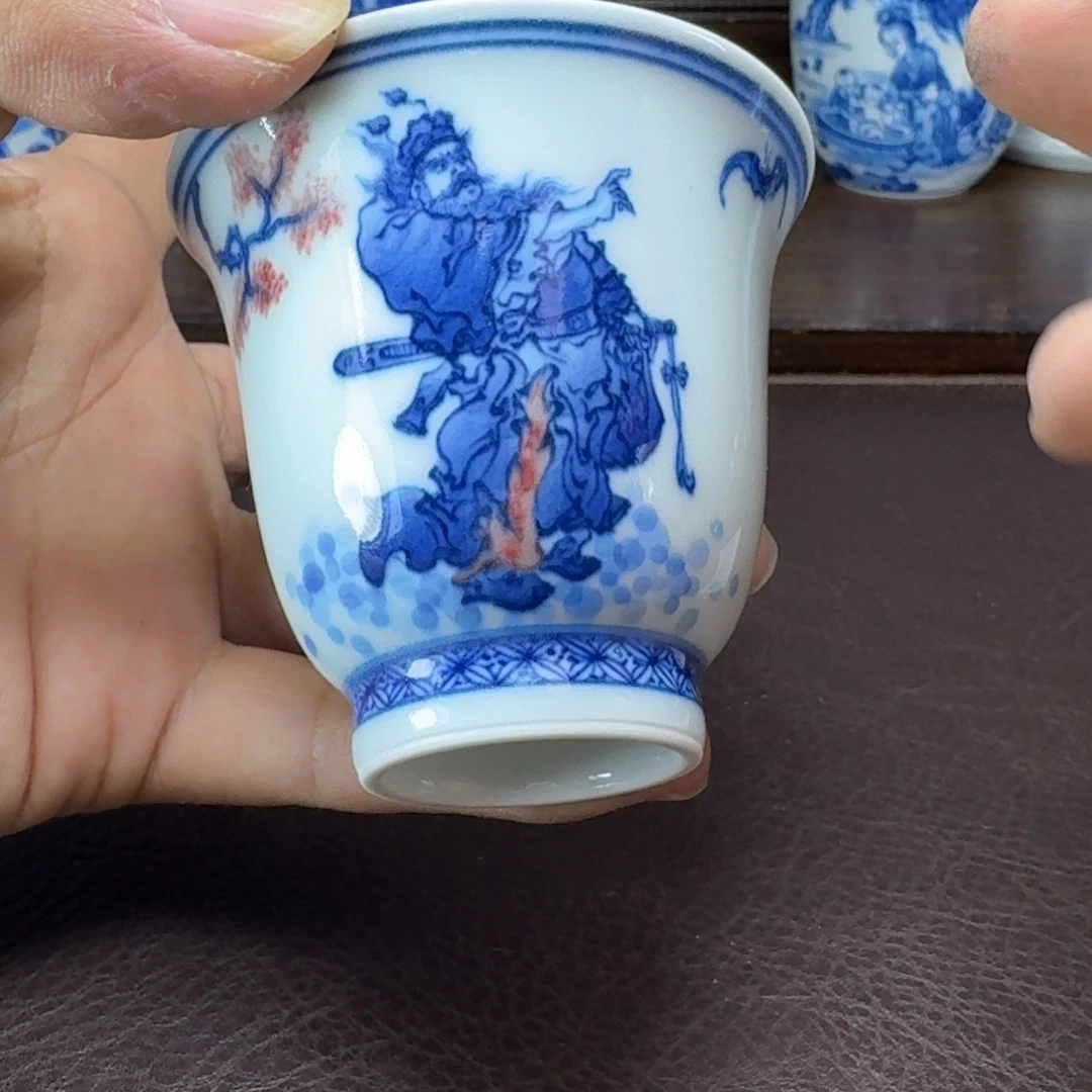 瓷片当代景德镇陶瓷手绘茶具