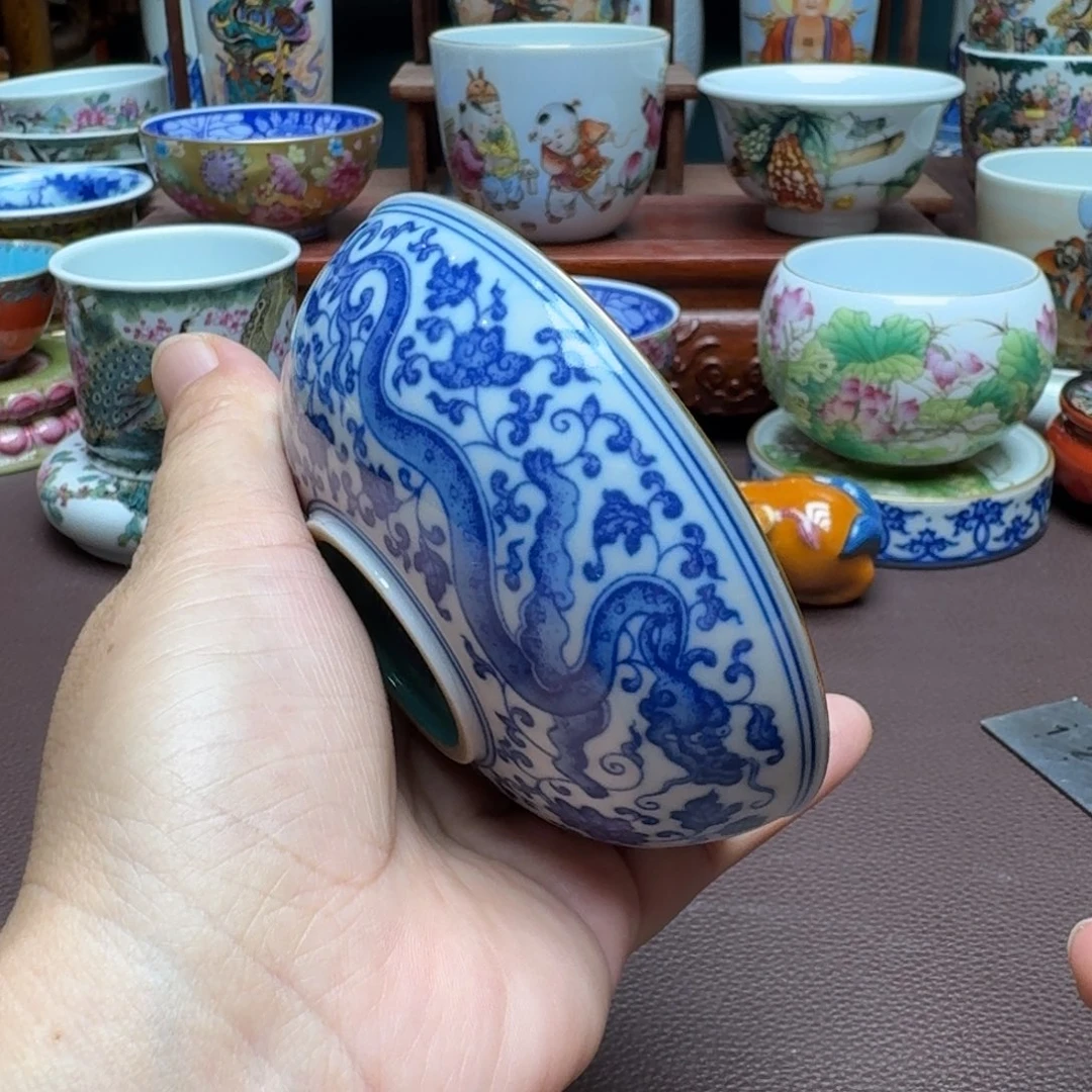 景德镇手工手绘展示