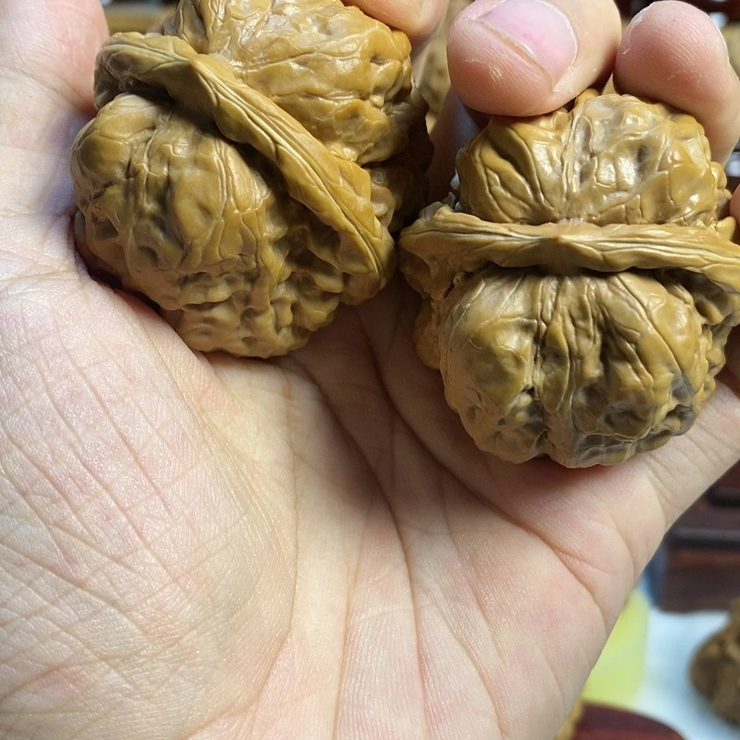 盘***息把件文玩核桃无敌品相蛤蟆