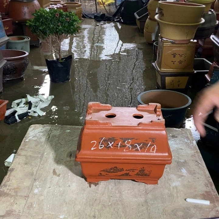 紫砂花盆紫砂紫砂