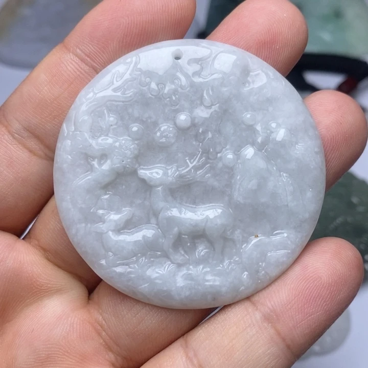 颈饰未镶嵌翡翠翡翠