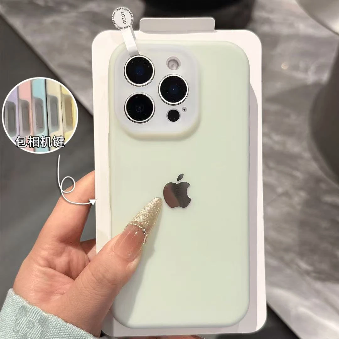 【相机按键一体全包】适用苹果16手机壳iPhone16promax果冻液态硅胶