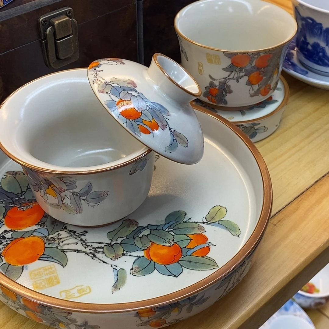 盖碗盖碗茶，盖碗茶，