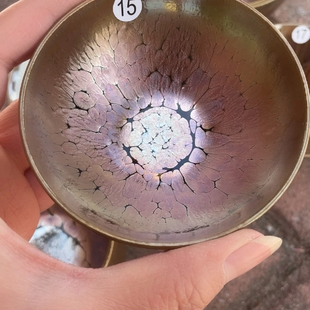 茶盏ぶ*达15微瑕漂亮的主人杯