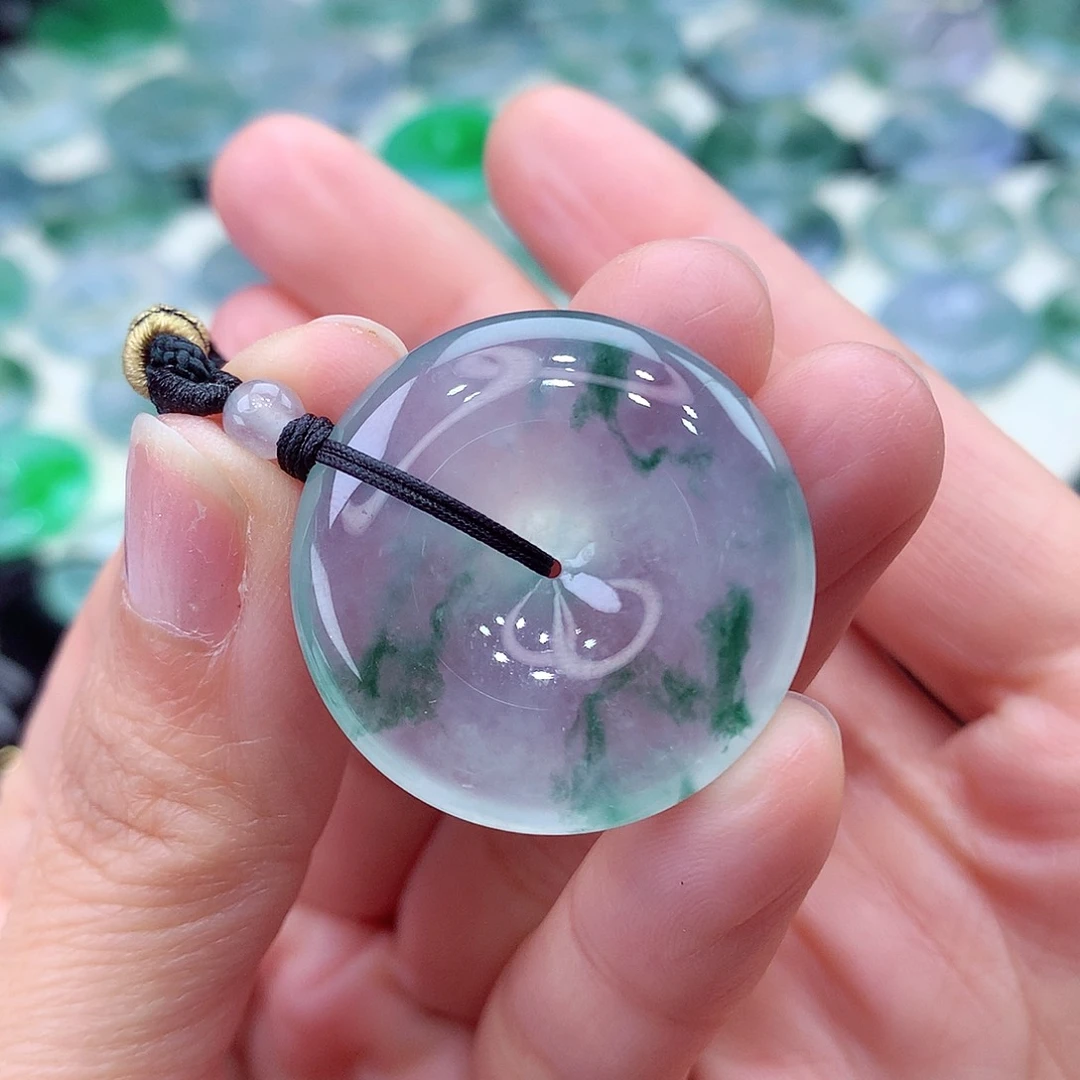 颈饰未镶嵌翡翠86-尺寸29/6.3