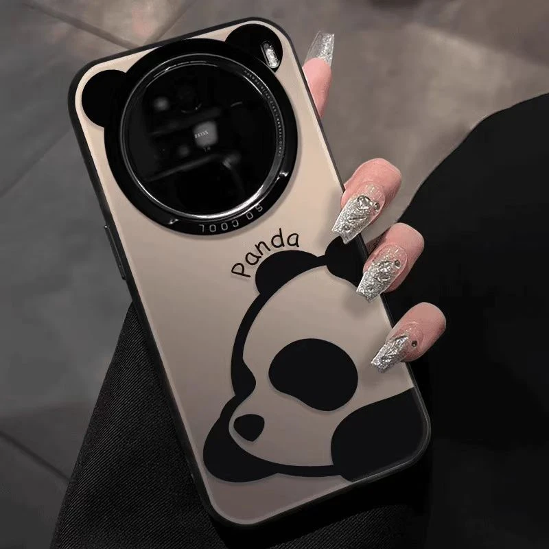 趴睡熊猫适用OPPOFindX8Ultra手机壳X8S+创意X8Pro新款防摔保护套