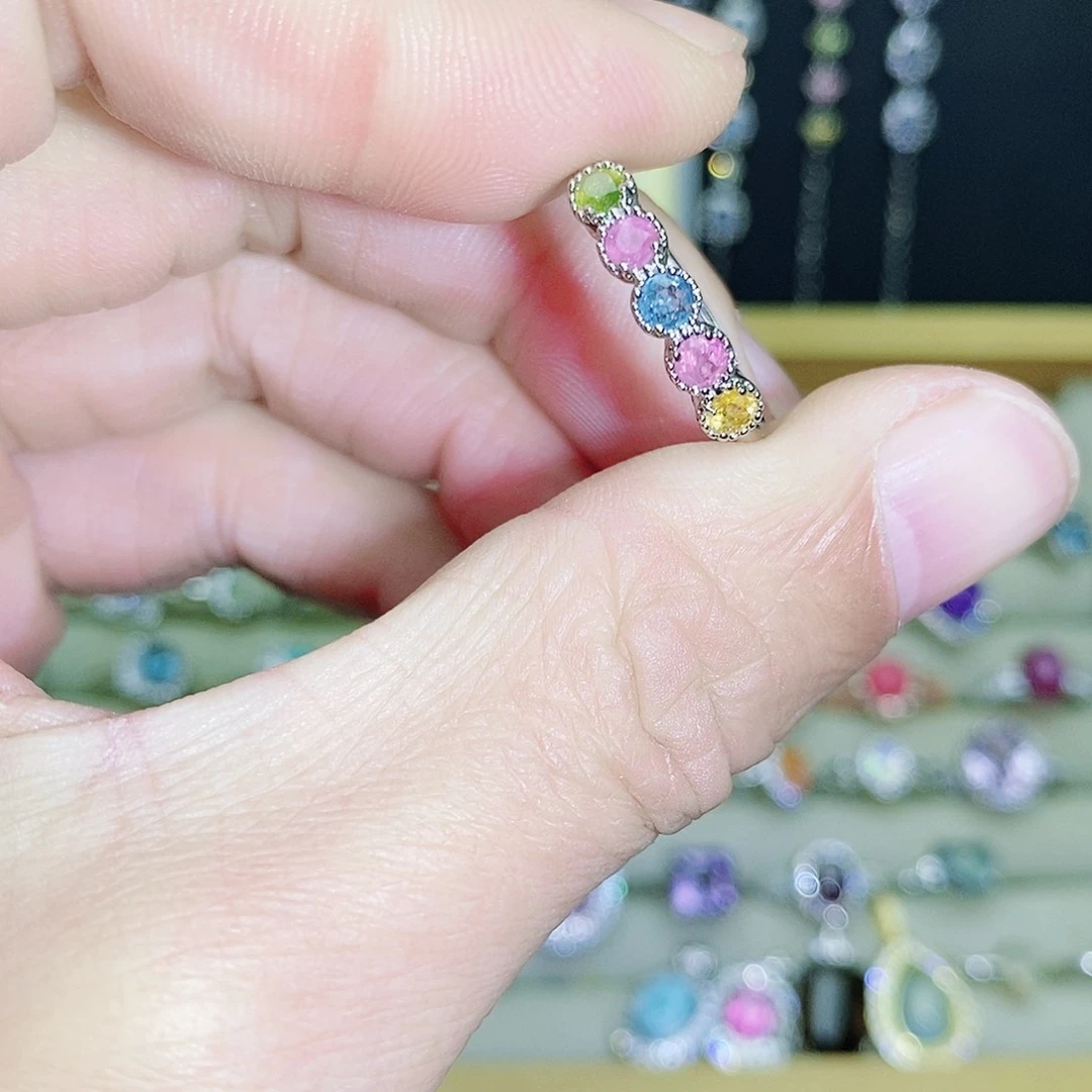 未镶嵌戒指碧玺569