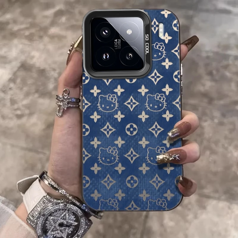 牛仔印花纹适用小米15手机壳小米15Pro新款创意14Ultra防摔13保护