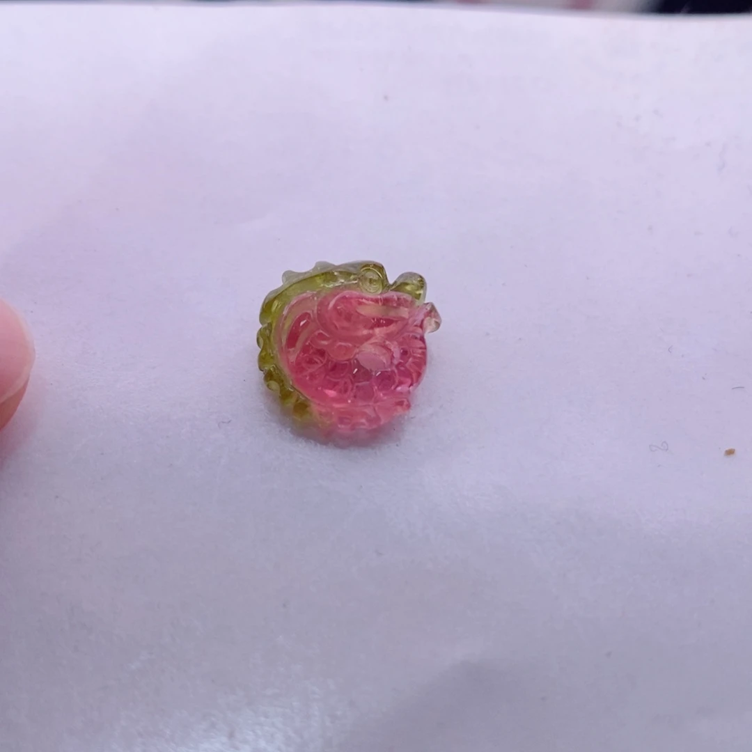 颈饰未镶嵌碧玺龙扣吊坠yy