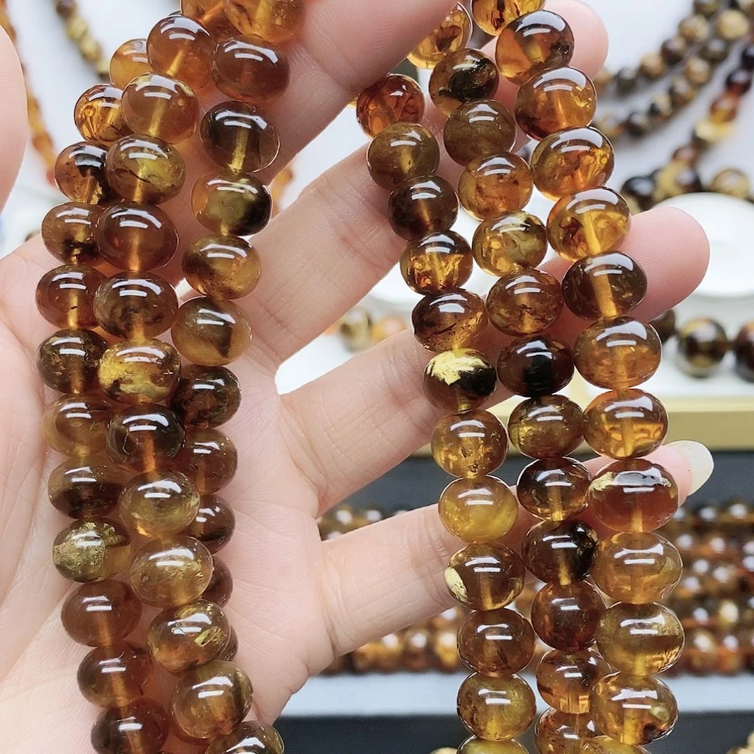 琥珀颈饰未镶嵌琥珀10