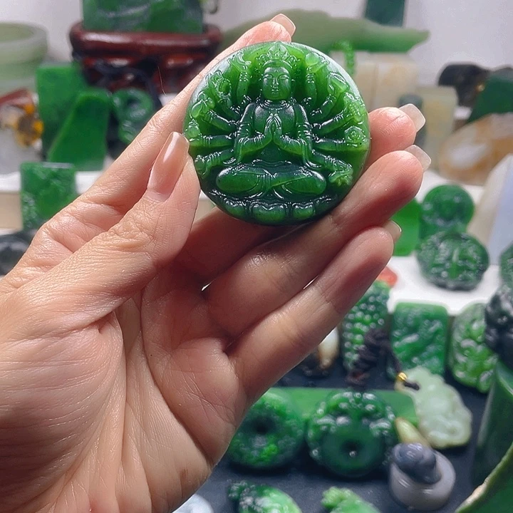 和田玉未镶嵌珠宝半成品