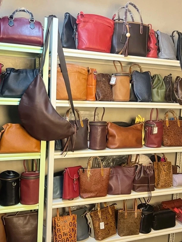 牛皮复古小包包水桶包手机放手机小皮包女包迷你单肩斜挎包手机包