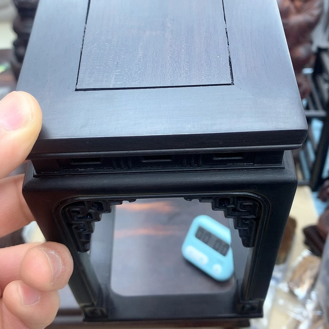 藤类用****0紫光檀十公分正方高16微瑕