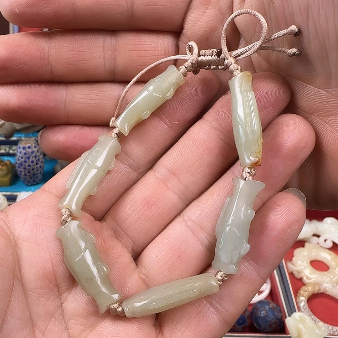 和田玉未镶嵌挂件莫*苼