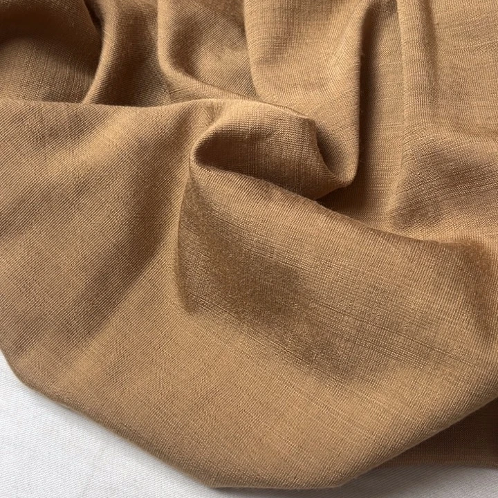 天丝（莱赛尔纤维）卡其色麻棉2米