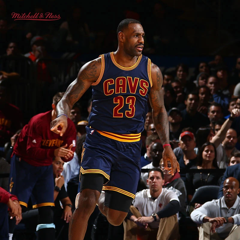 MITCHELL&NESS克利夫兰骑士勒布朗詹姆斯15-16赛季Swingman球衣