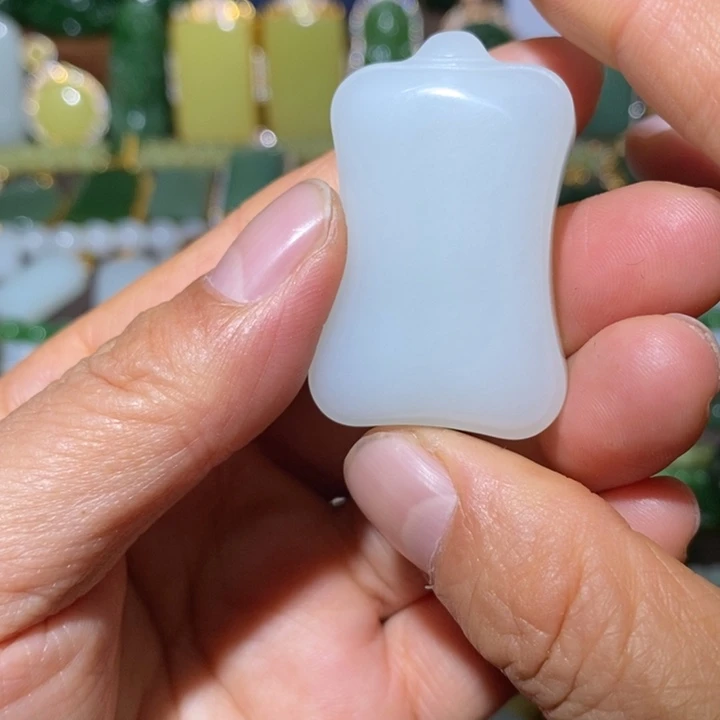 安***静和田玉（白玉）未镶嵌颈饰