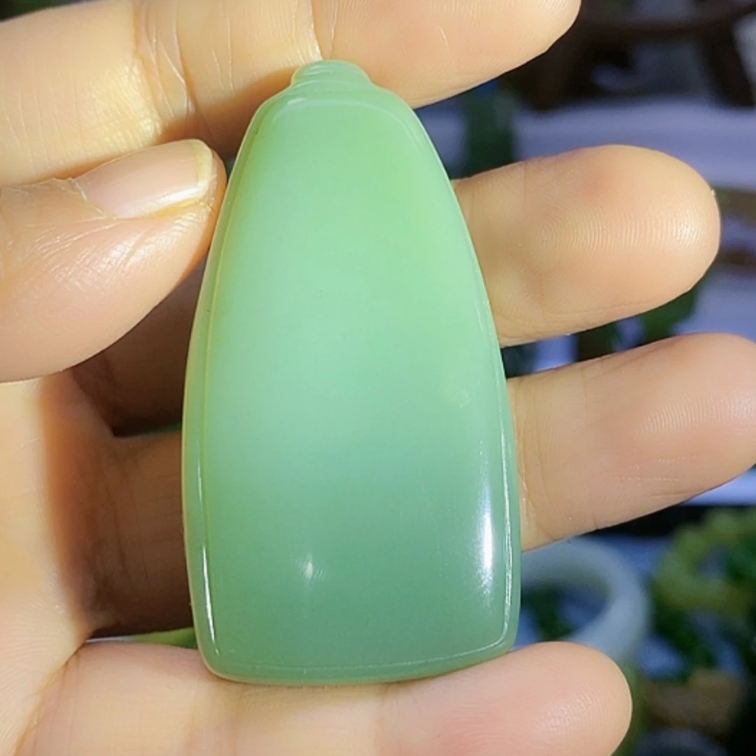 【闪购商品】未镶嵌和田玉（碧玉）挂件