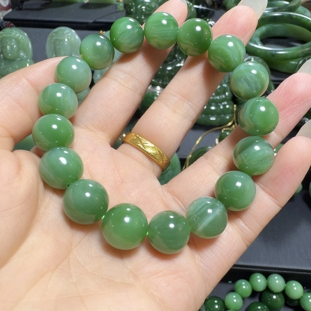 和田玉（碧玉）未镶嵌颈饰