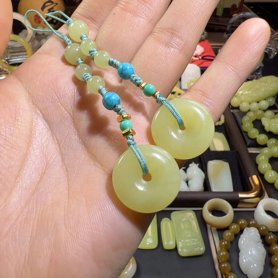 和田玉未镶嵌颈饰拍一发一多样性发