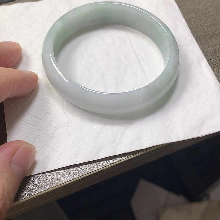 翡翠未镶嵌颈饰58.6圈