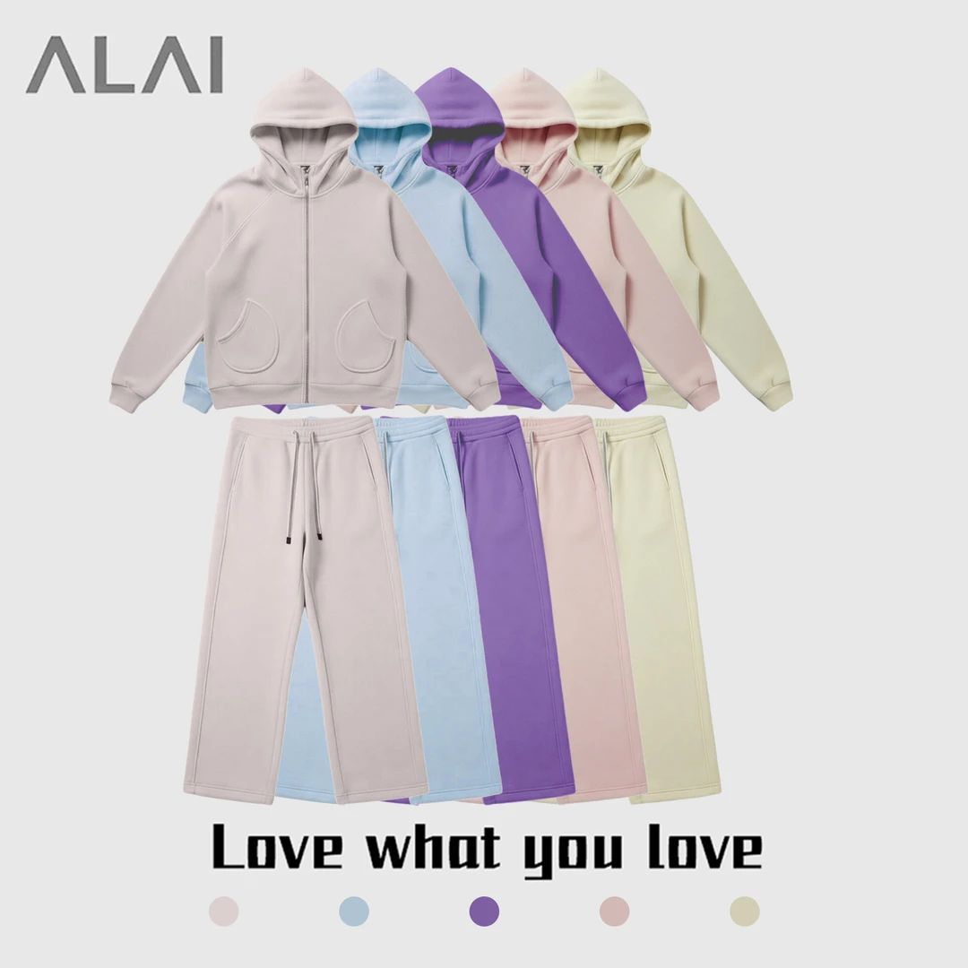 【年终大促】2026新款羊毛双面绒韩系休闲绒绒懒人套装26532