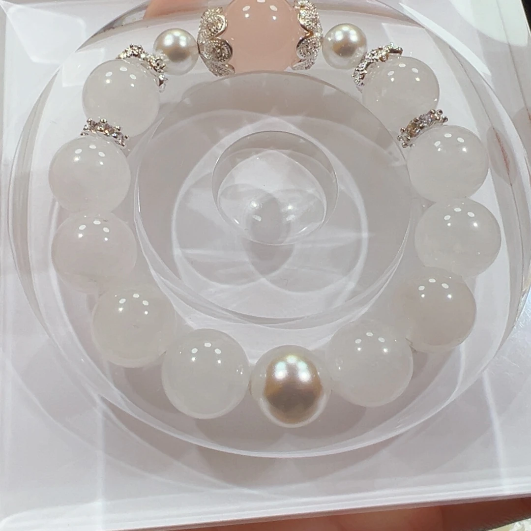 水晶手串未镶嵌喜马拉雅白水