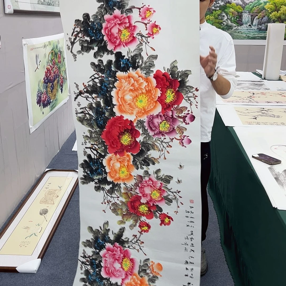 国画宣纸国画纯手绘作品