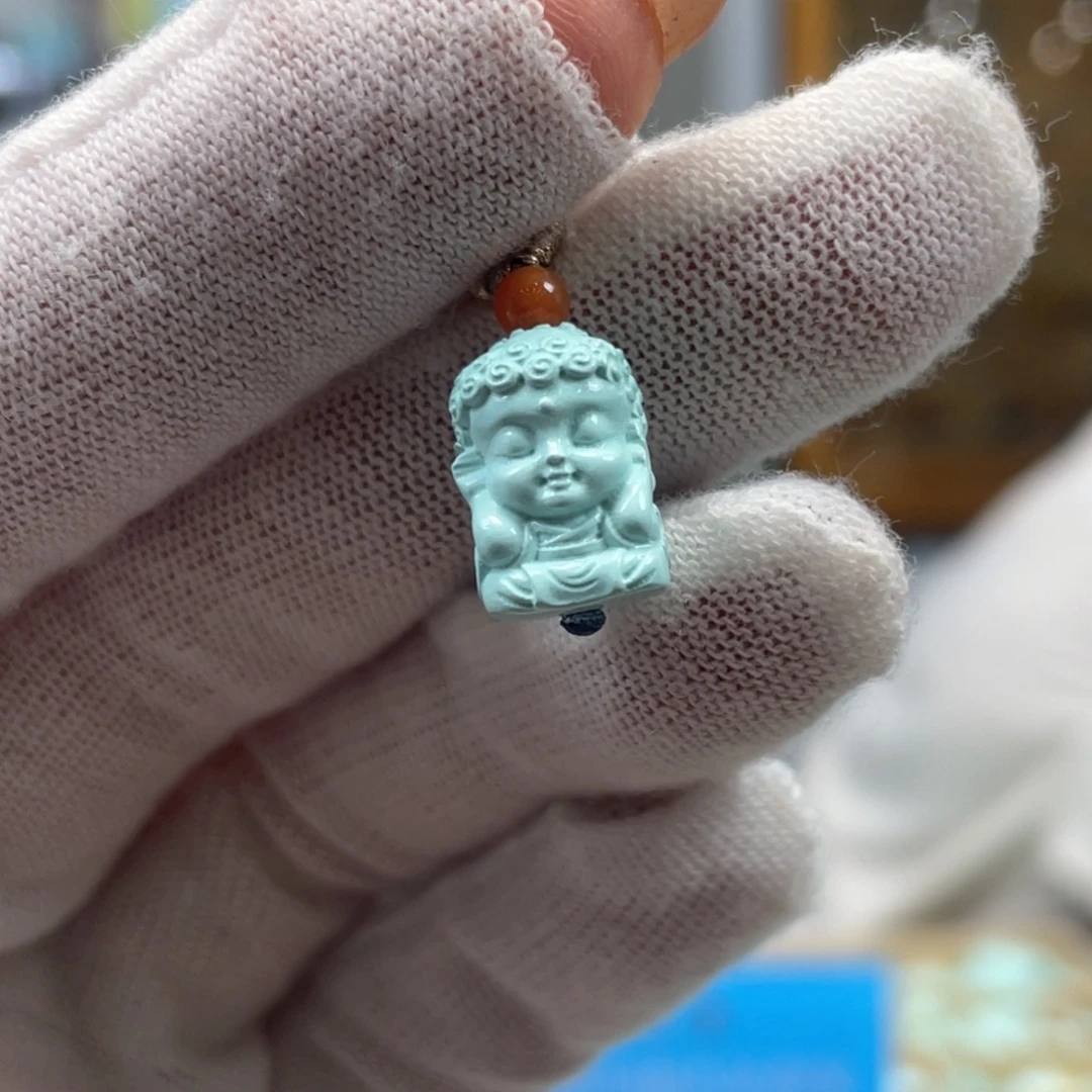 未镶嵌绿松石挂件