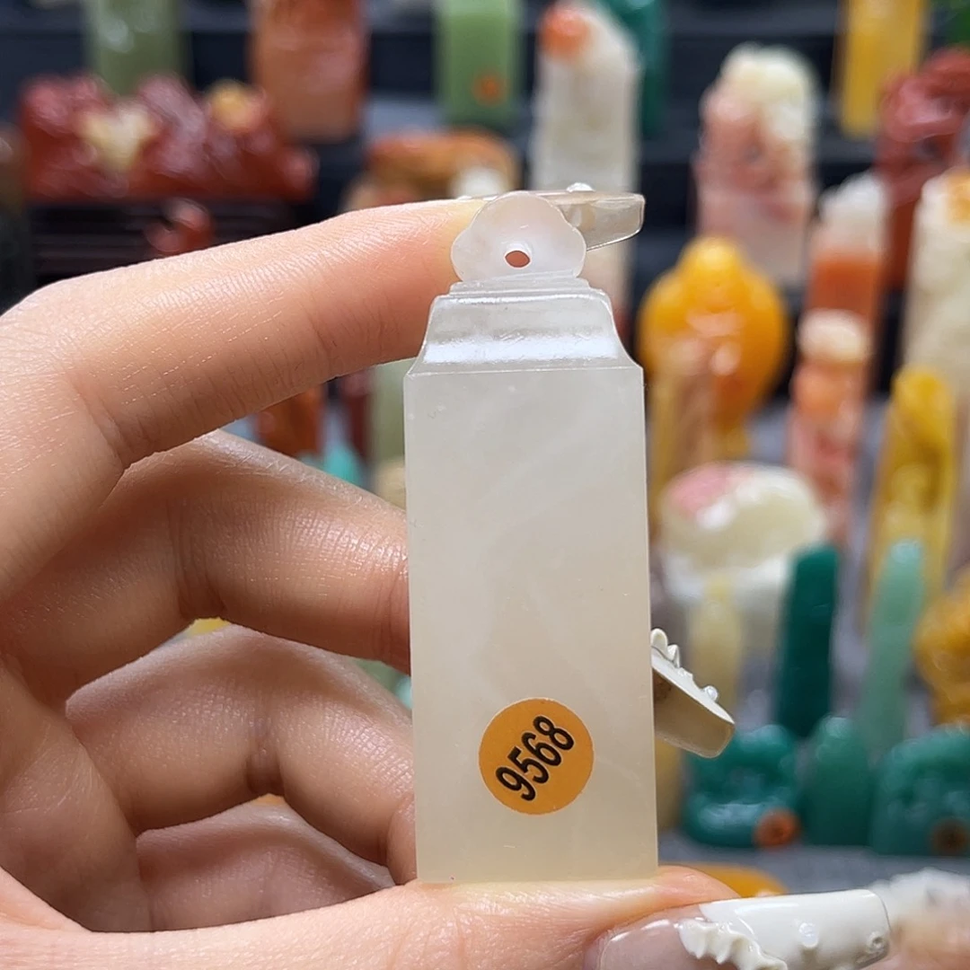 巴林石印石包邮包刻9568