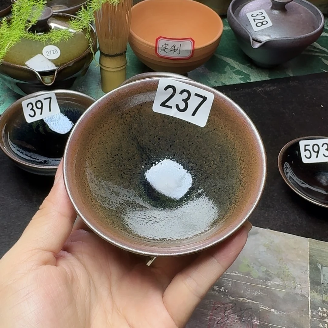 茶盏237 罗莉柴烧手工主人杯