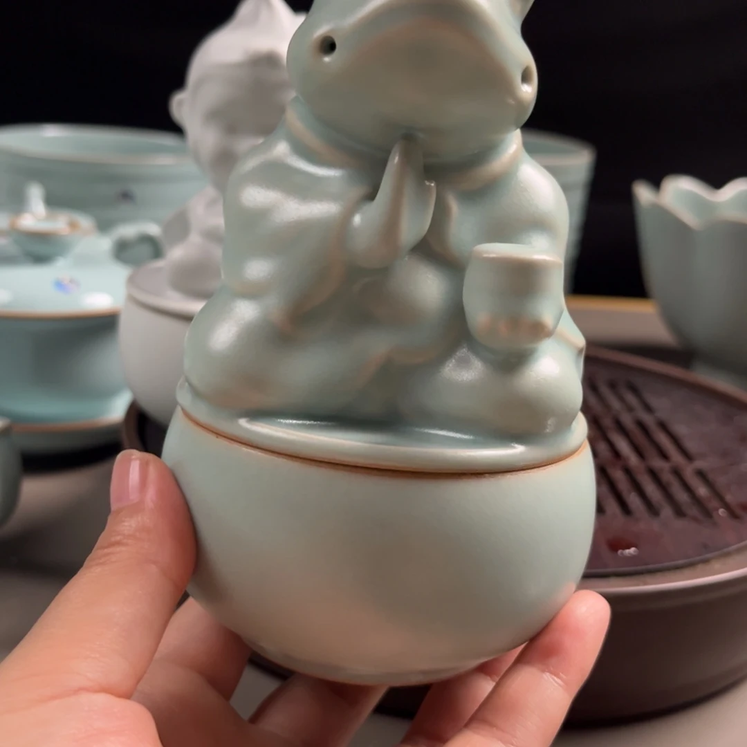 原矿汝瓷玛瑙入釉