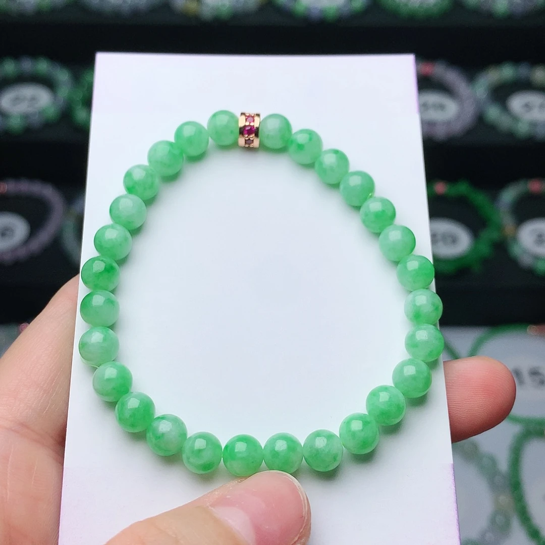 未镶嵌手链翡翠翡翠