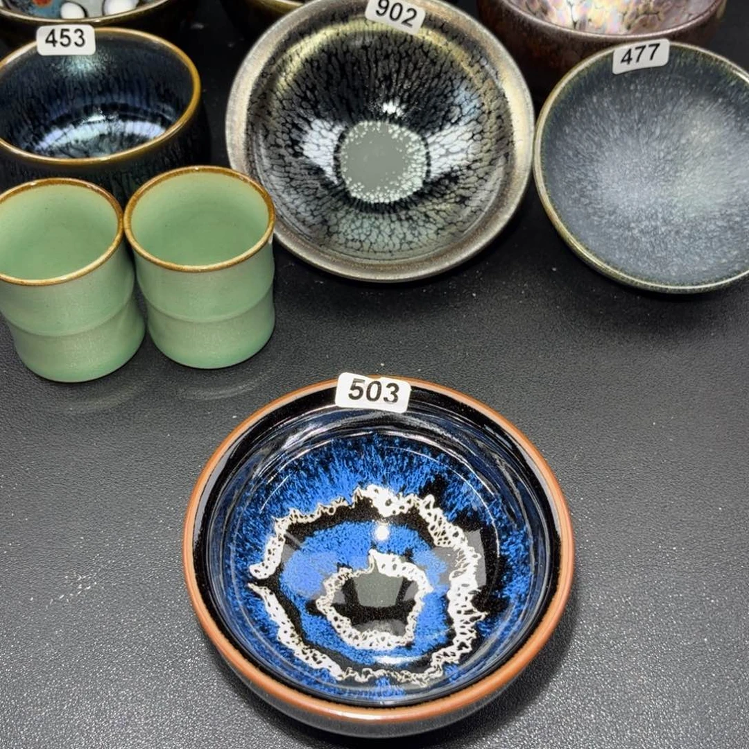 茶盏503 建盏单盏放大漏…………