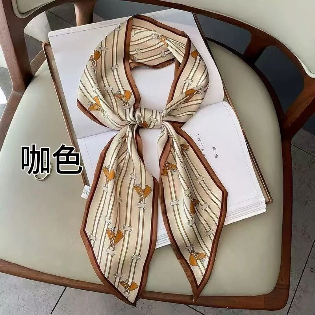 JUDIAN-斜角小长条搭配洋气丝巾女378622