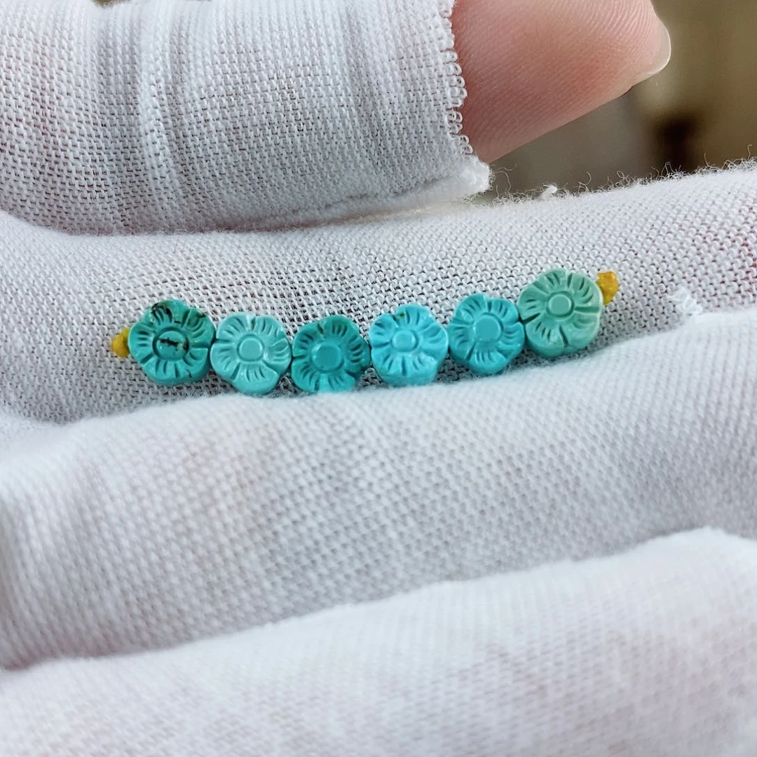 未镶嵌绿松石珠宝奇石