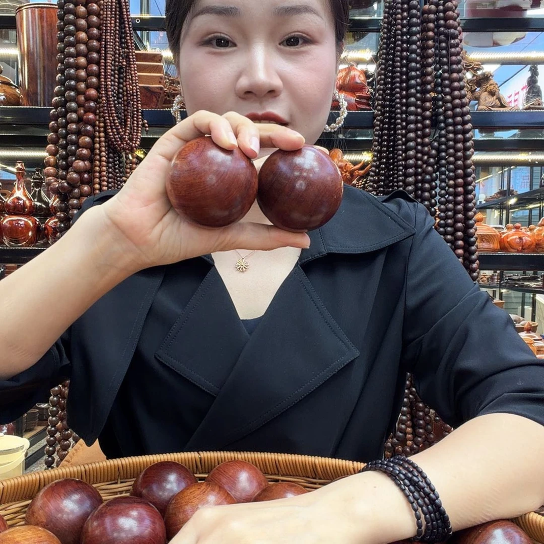 缅甸花梨（花梨木类）缅甸花梨6.手球