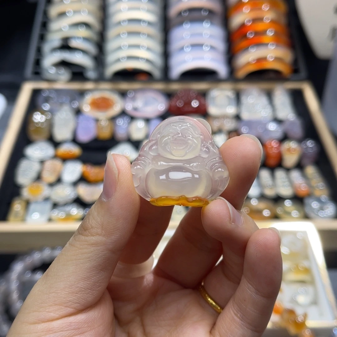 玛瑙/玉髓未镶嵌颈饰