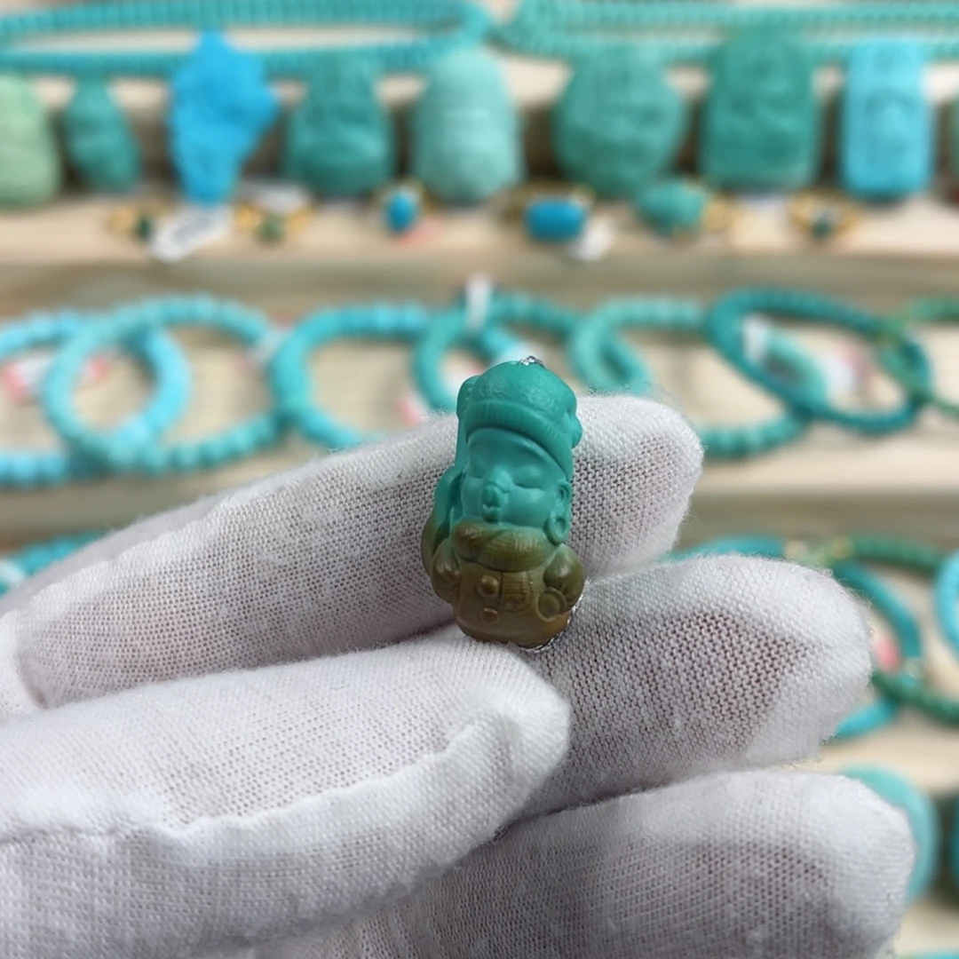 未镶嵌绿松石配饰