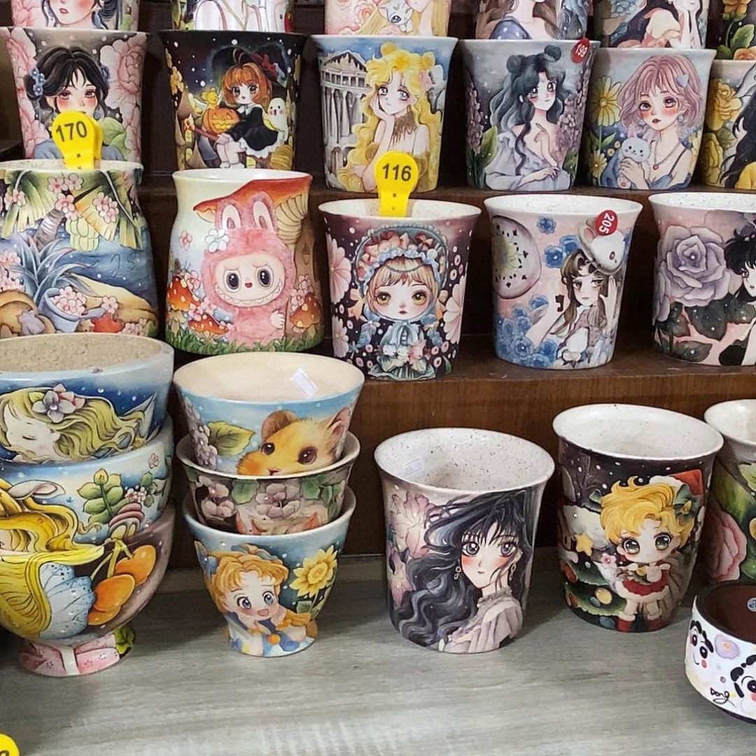 景德镇精品js美盆