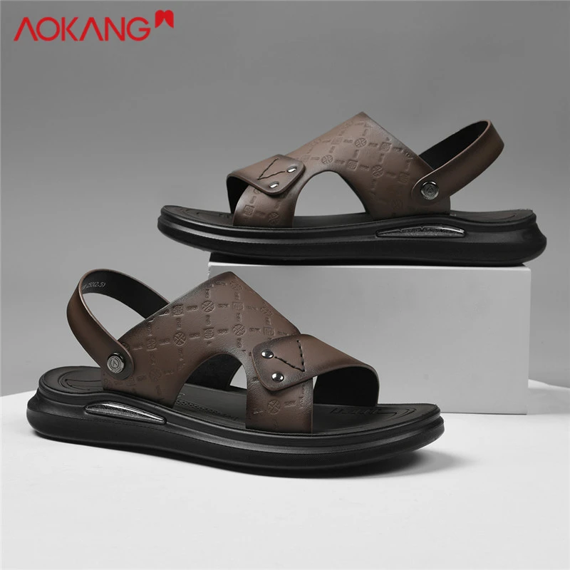 官方正版男鞋品牌正品凉鞋男款秋季新款凉拖鞋沙滩鞋