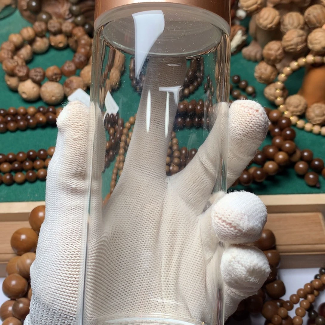 檀香木手串/手链好*吖玻璃罐一个