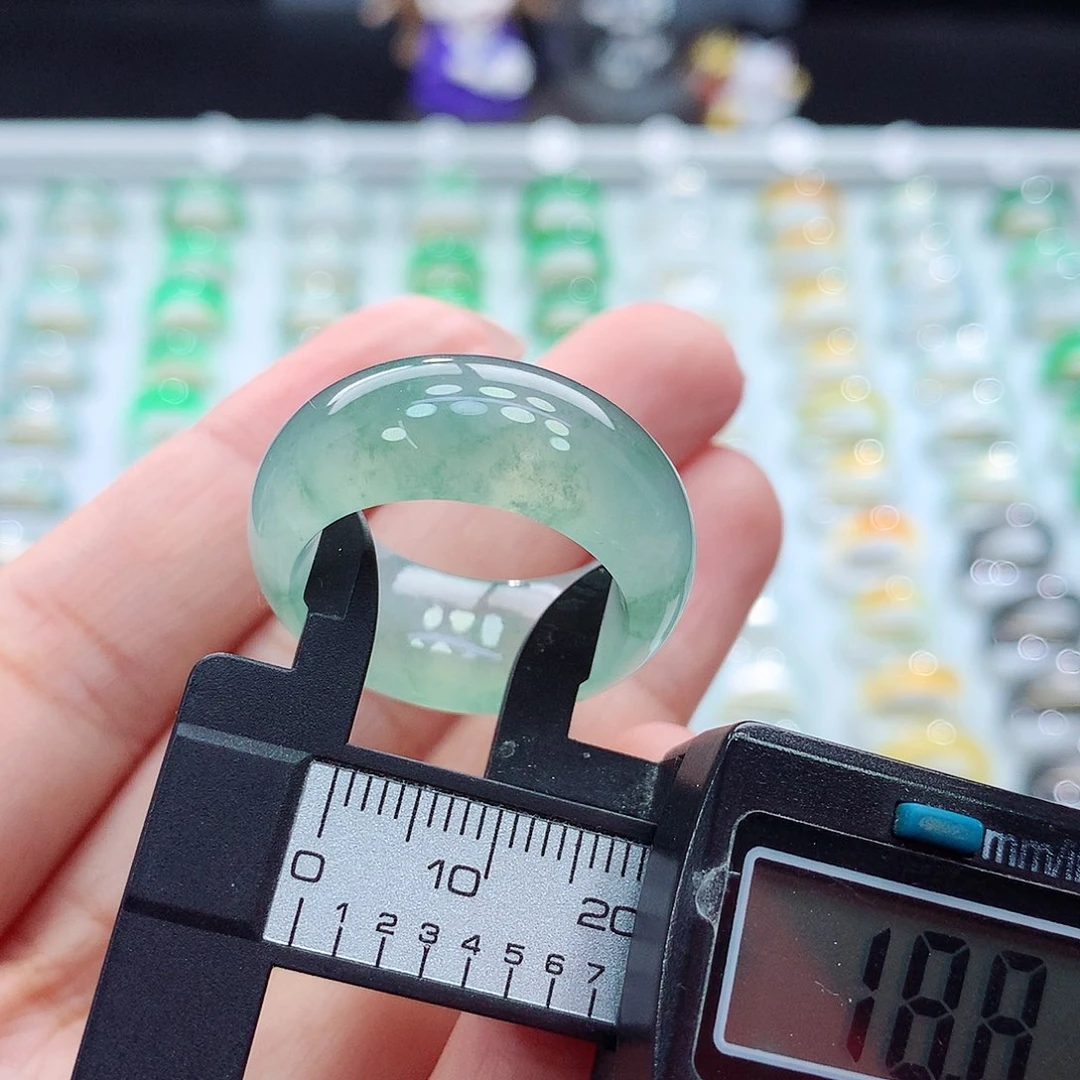 未镶嵌戒圈翡翠20号