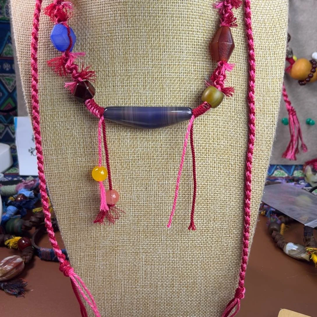 未镶嵌颈饰玛瑙/玉髓