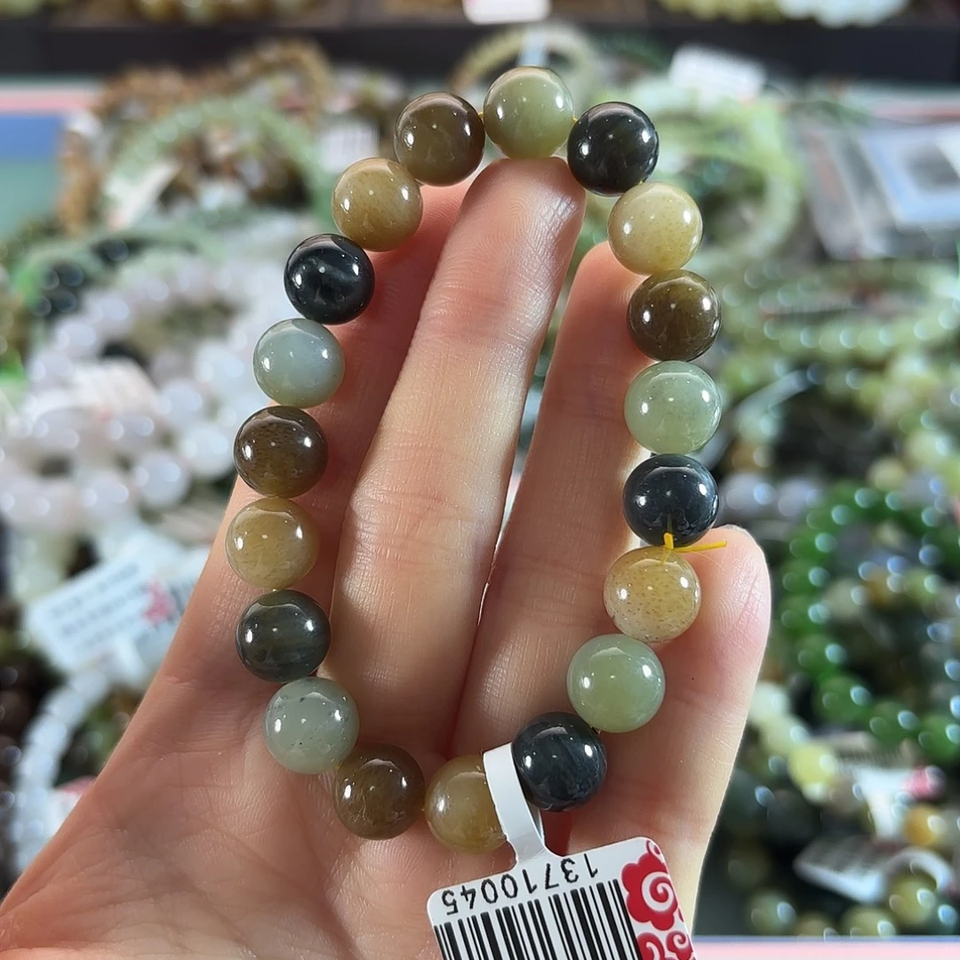 和田玉未镶嵌手链198