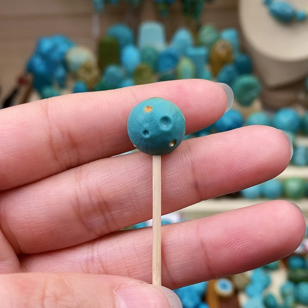 绿松石珠宝奇石未镶嵌