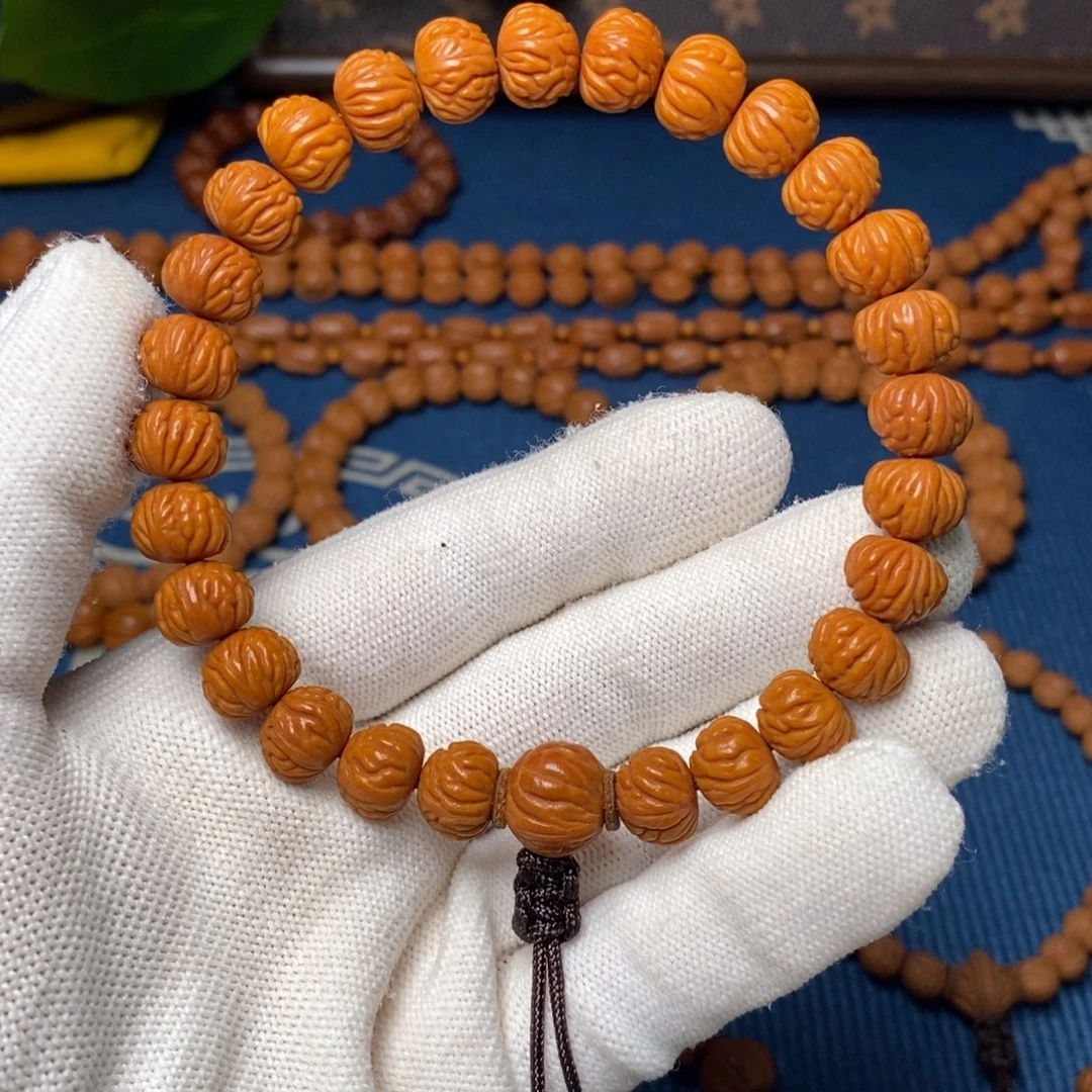 桃核手串11mm野生凤羽聚宝盆27颗手串（活动价）