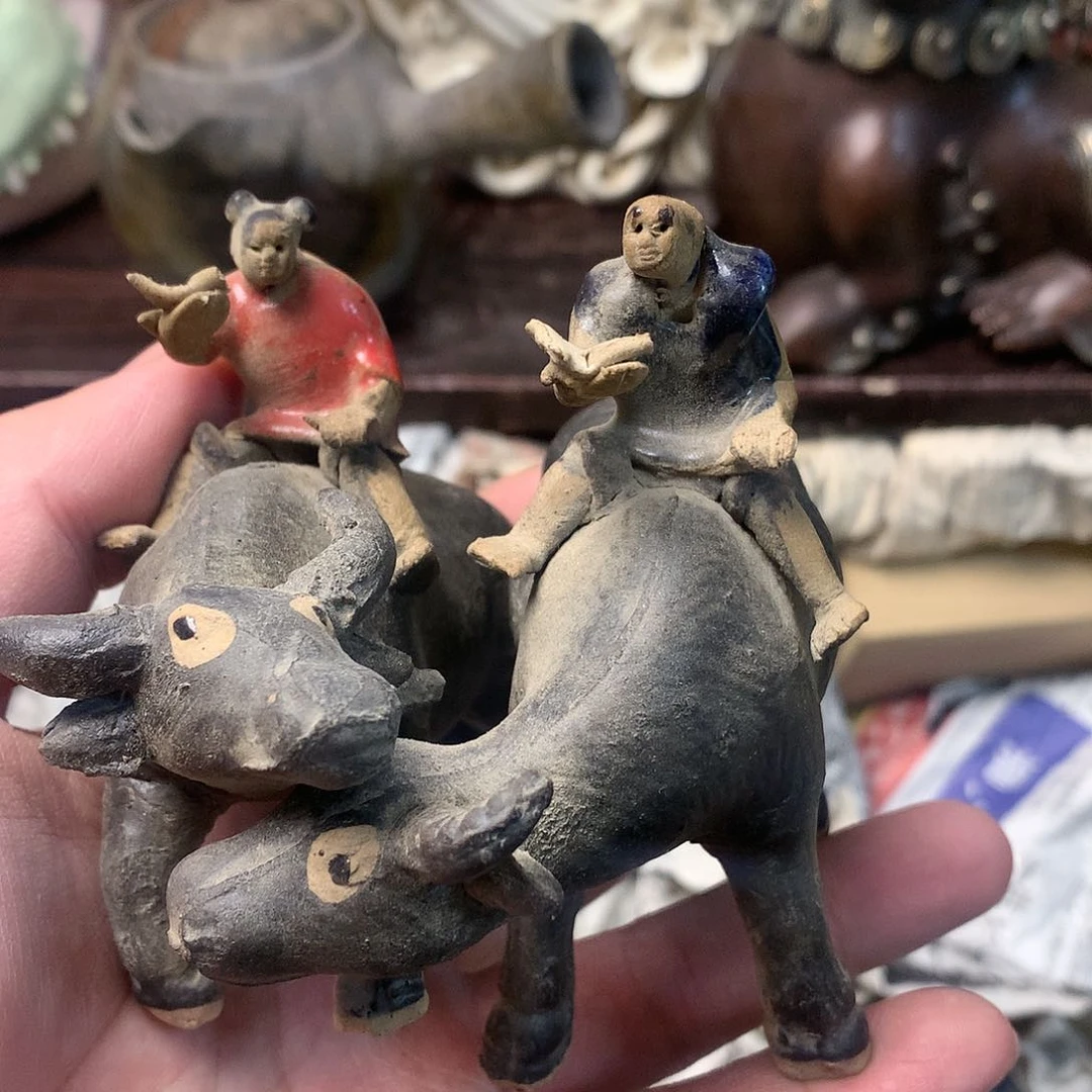 紫砂茶宠工艺美术作品