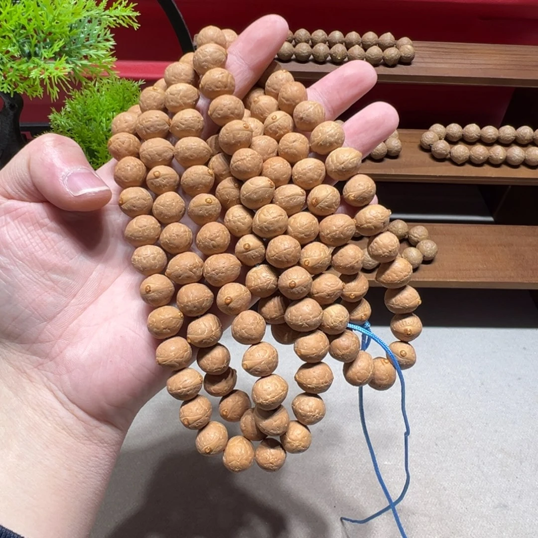 凤眼菩提手串11.5mm凤眼菩提飞鱼桩108颗