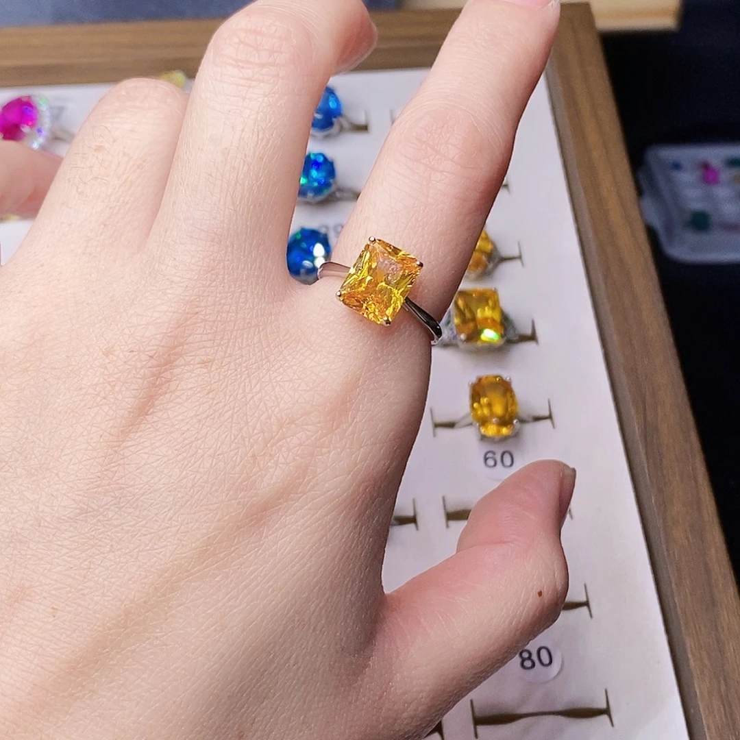 V***_红宝石戒指银S925镶嵌